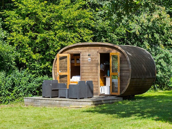 Property grounds - 6 Person Holiday Park Home in Hesselager (Hesselager)