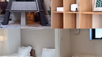 1 室のベッドルーム、アイロン / アイロン台、WiFi、ベッドシーツ