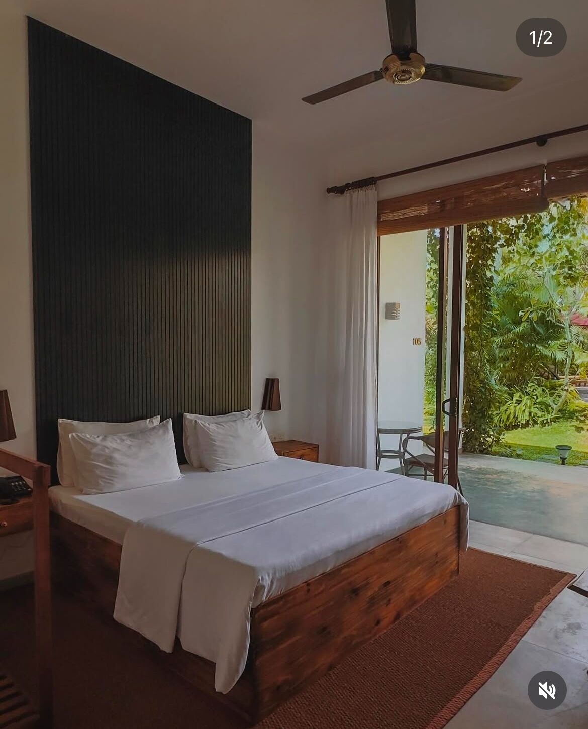 Standard Double Room, Garden View | Egyptian cotton sheets, premium bedding, memory foam beds, in-room safe