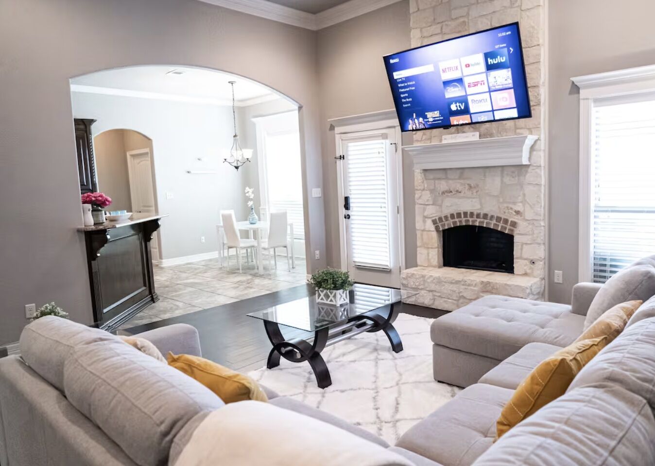 Televisie en een kantoor