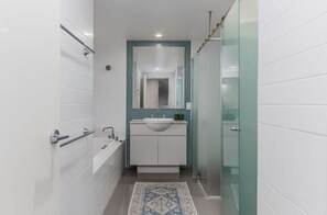 Hair dryer, soap, shampoo, toilet paper - The Sand Resort Kingscliff - 1BR Spa Suite (4204) (Tweed)