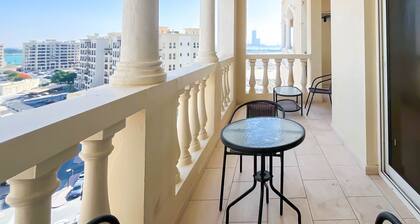 Peaceful Lagoon View l 1BR in RAK With Balcony