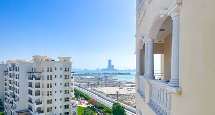 Peaceful Lagoon View l 1BR in RAK With Balcony
