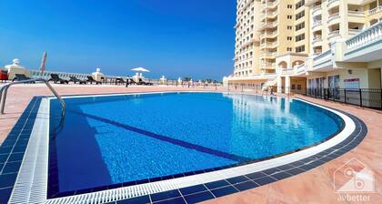 Peaceful Lagoon View l 1BR in RAK With Balcony