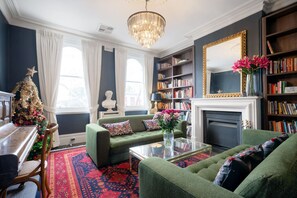 Living area - European Style Home with Private Rooftop Terrace (Carlton North)