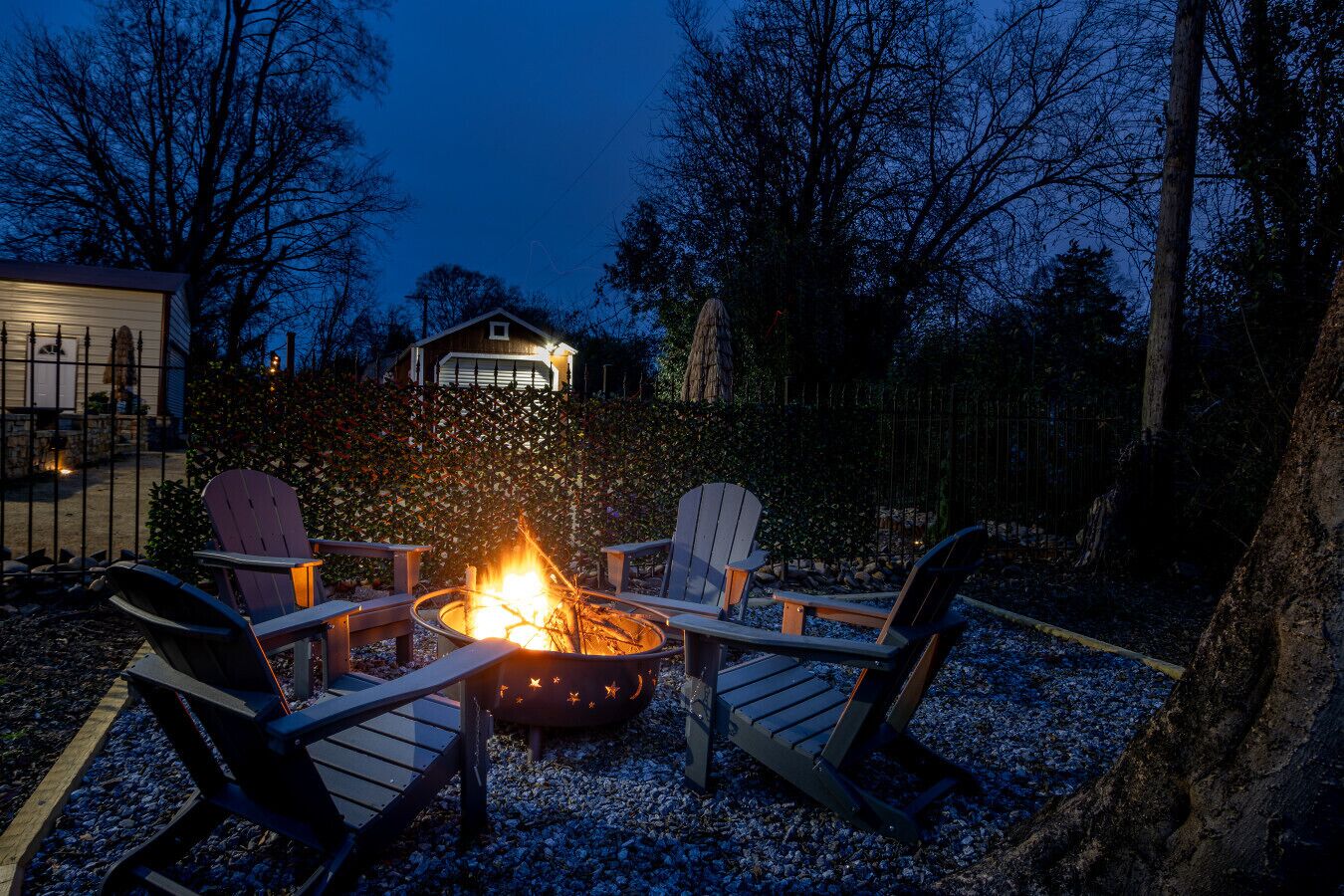 Enceinte de l’hébergement