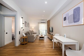 Deluxe Apartment, Balcony, City View | In-room safe, laptop workspace, blackout drapes, iron/ironing board - Plaka Gem in Prime Location  (Athens)