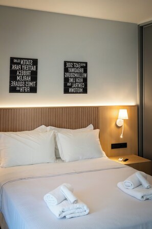 Appartement Deluxe, balcon, vue ville | Coffres-forts dans les chambres
