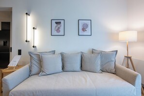 Deluxe Apartment, Balcony, City View | In-room safe, laptop workspace, blackout drapes, iron/ironing board - Plaka Gem in Prime Location  (Athens)