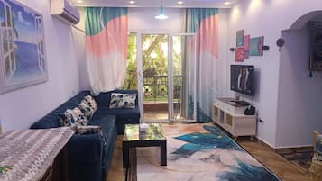 TV connectée, cheminée