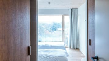 Comfort Δίκλινο Δωμάτιο (Twin), Ιδιωτικό Μπάνιο, Θέα στο Λόφο | Σίδερο/σιδερώστρα, δωρεάν Wi-Fi, κλινοσκεπάσματα