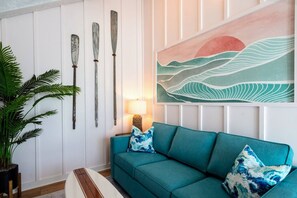 Télévision, table de tennis de table