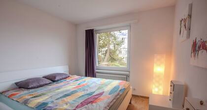 Mid-terrace house with four rooms, bathroom, guest toilet and kitchen for rent