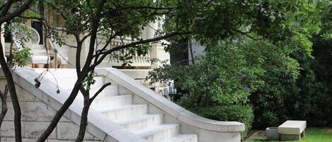 Overnattingsstedets uteområder