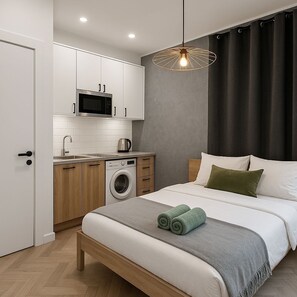 1 chambre, fer et planche à repasser, Wi-Fi