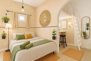 1 chambre, fer et planche à repasser, Wi-Fi