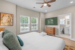 5 bedrooms, iron/ironing board, travel crib, WiFi