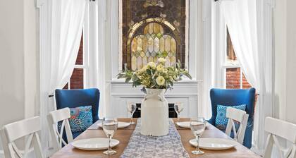 Elegant Manor w/ Private Yard & Modern Amenities!