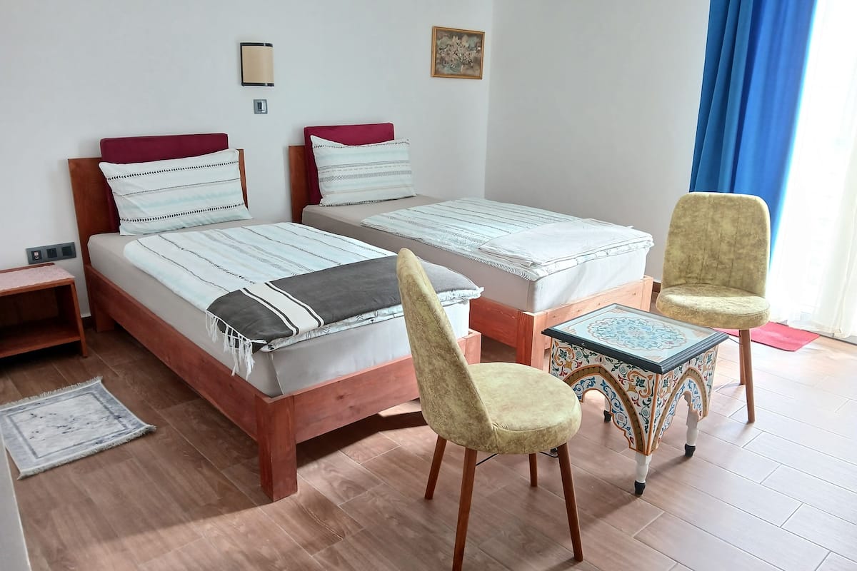 Standard Double Room, Balcony, City View | Egyptian cotton sheets, premium bedding, blackout drapes, soundproofing