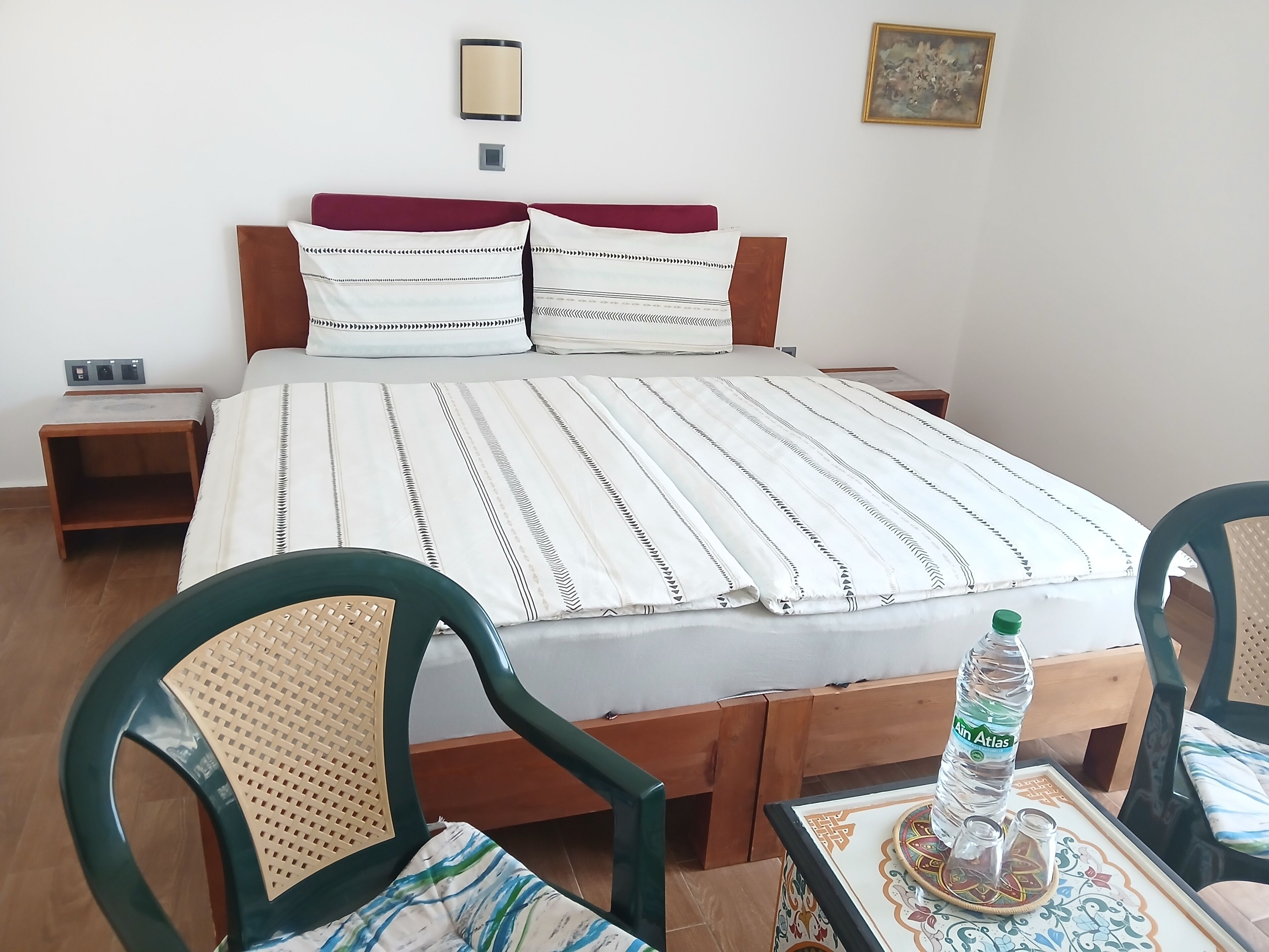 Draps en coton égyptien, literie de qualité supérieure