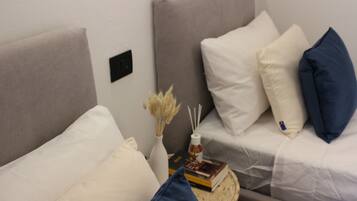 2 chambres, lit parapluie, Wi-Fi gratuit, draps fournis