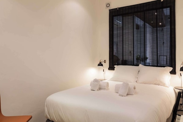 Apartamento | 2 dormitorios, tabla de planchar con plancha, ropa de cama