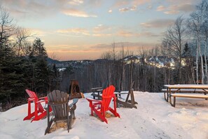 Outdoor dining - Spa & Sauna | Le Hors-Piste (Saint-Côme)