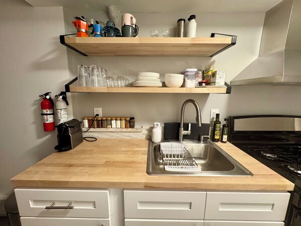 Microwave, oven, stovetop