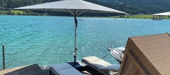 Your very special holiday location - Our FerienSuite DeLuxe LAKA Weissensee