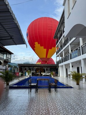 Fachada de la propiedad