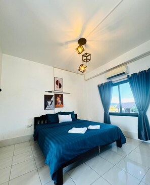 Quarto casal, vista para a colina | Wi-Fi de cortesia