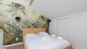 Apartment | 1 bedroom, iron/ironing board, bed sheets