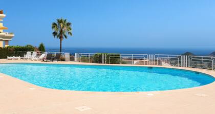 Apt MEDICIS - Vue mer, terrasse & piscine