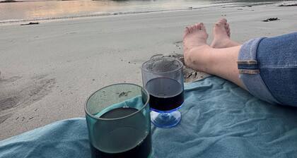 Peaceful Cottage on 4 Acres with Bay and Mountain Views