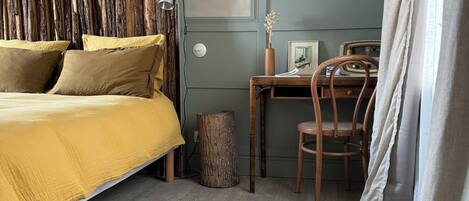 1 chambre, fer et planche à repasser, Wi-Fi, draps fournis