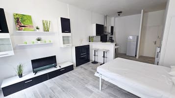 Wifi gratis y ropa de cama