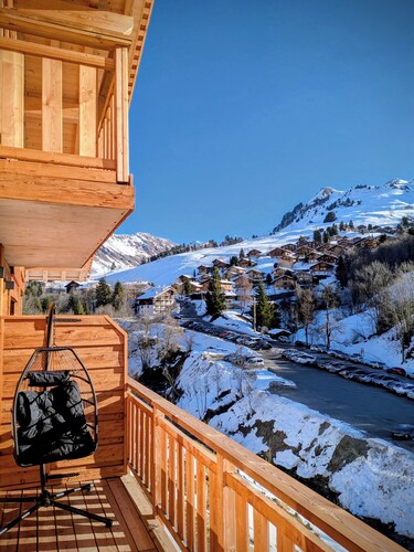 Modernes Chalet La Tanière mit Sauna im Le Chinaillon