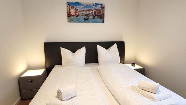 2 habitaciones y ropa de cama 