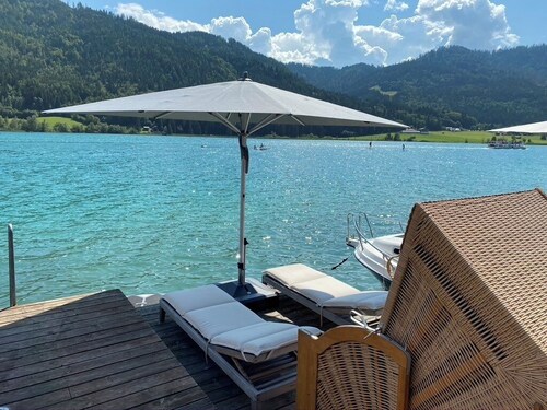 Your very special holiday location - Our FerienSuite DeLuxe HEXE Weissensee