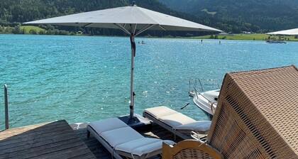 Your very special holiday location - Our FerienSuite DeLuxe HEXE Weissensee