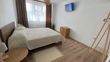 1 makuuhuone, työpöytä, silitysrauta/-lauta, ilmainen Wi-Fi