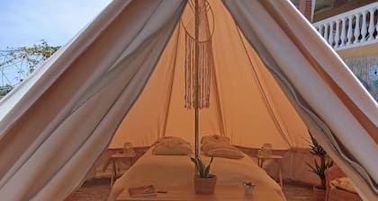 Cozy campground in beautiful Salobrena with WiFi, AC