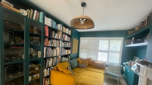 Fireplace, books, stereo, offices - Stylish & Spacious Family Home On Edge of City (Cork)