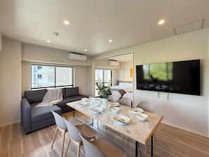 Superior Apartment, Balcony, River View | Living area