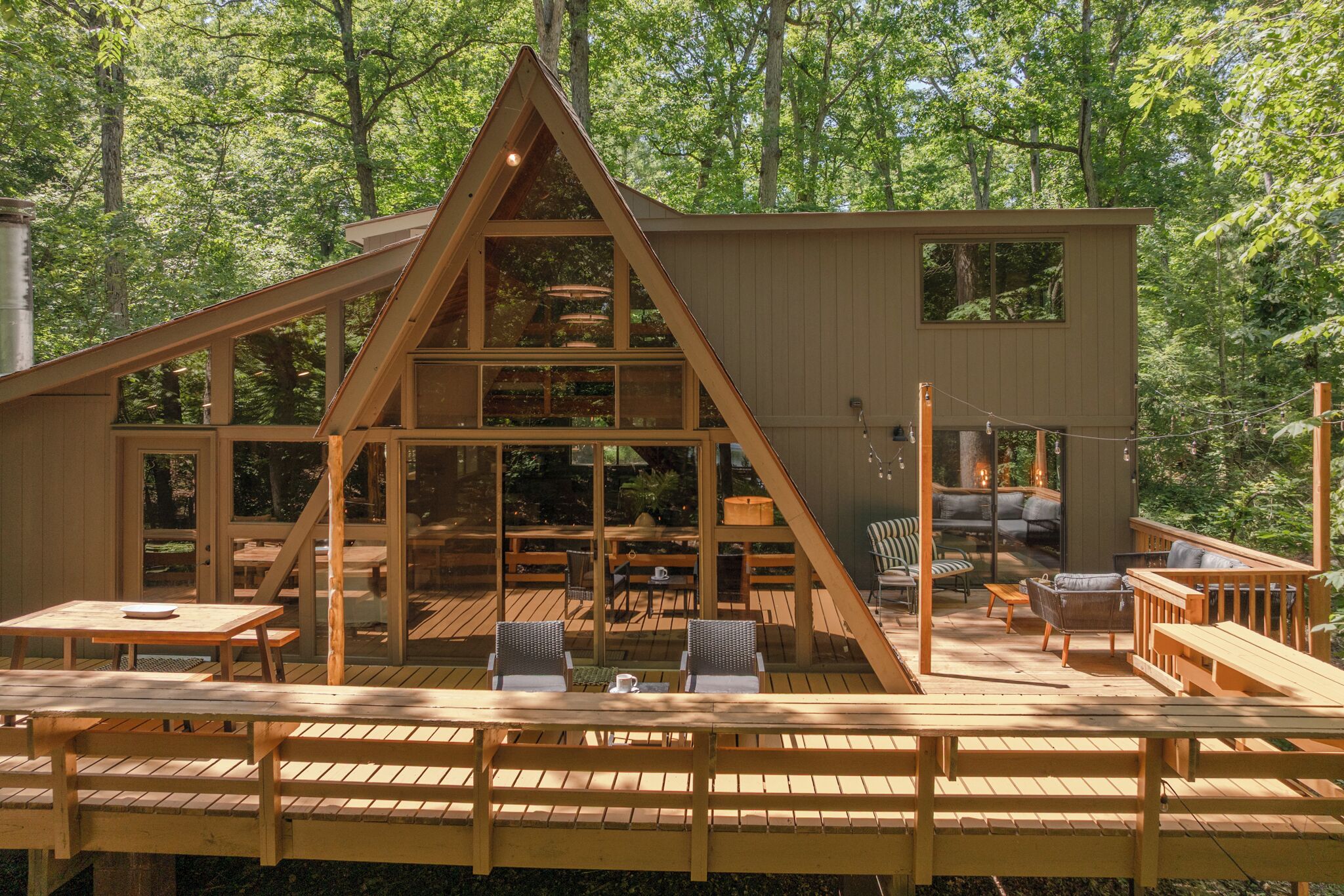 Udendørs spisemuligheder