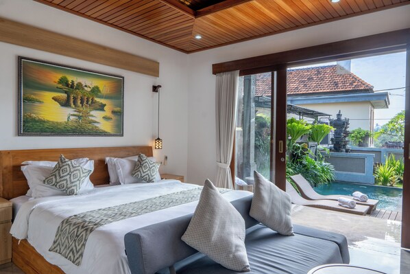 Family Villa, Balcony, Garden View