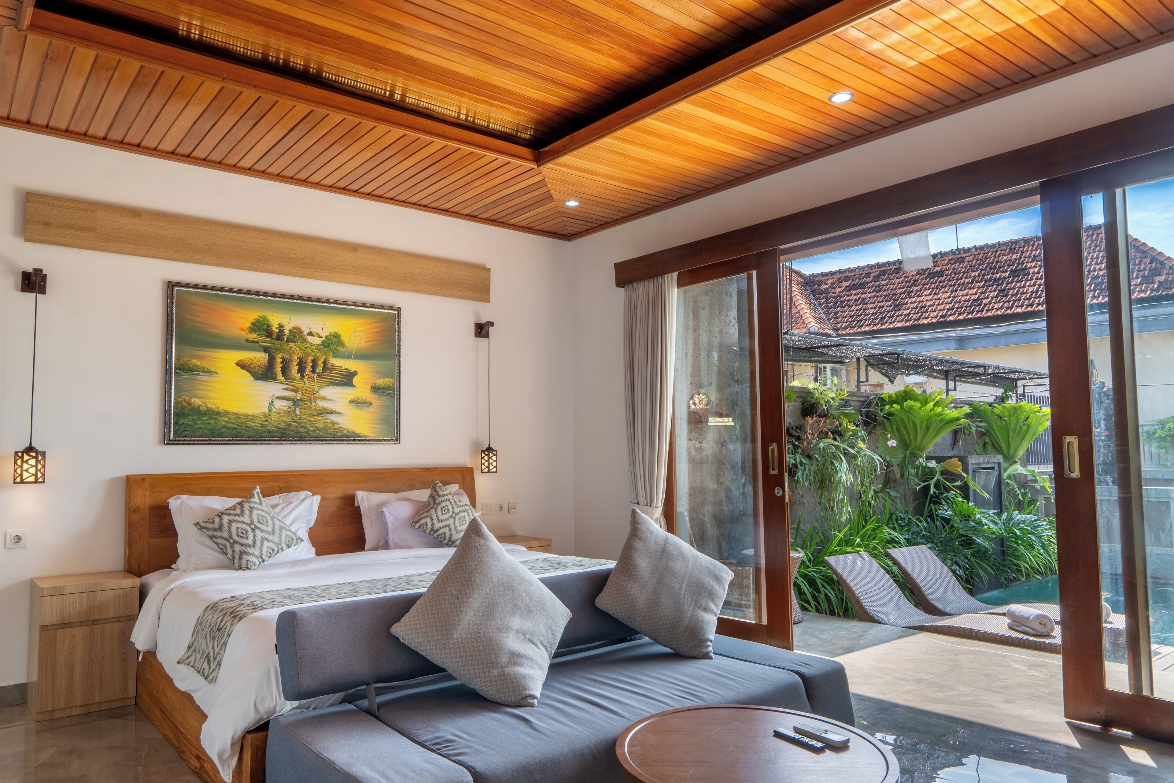 Vila Keluarga, balkon, pemandangan kebun | Wi-Fi gratis