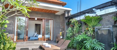 Fassade der Unterkunft