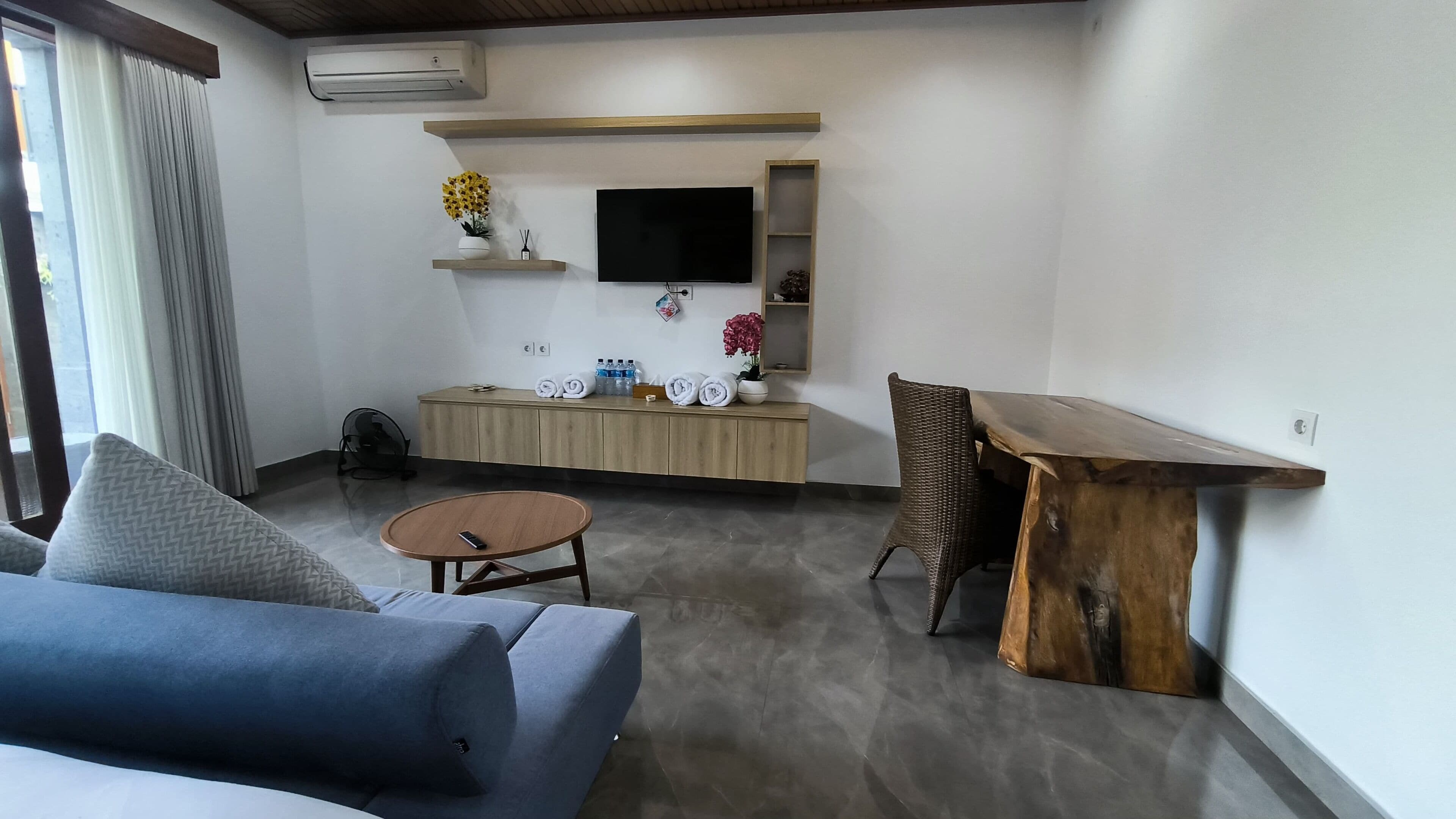 Familienvilla, Balkon, Gartenblick | Kostenloses WLAN