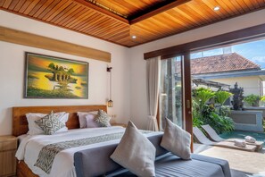 Familie villa, balkon, uitzicht op tuin | Gratis wifi